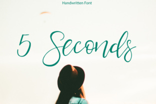 5 Seconds Handwriting Font for Crafters