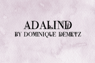 Adalind Typeface for Eerie Branding