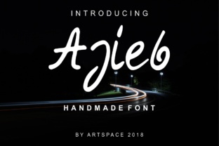 Ajieb: The Elegant Script Font for Branding