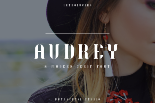 Audrey: A Modern Serif Font for Digital Design
