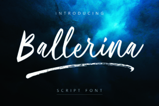 Ballerina Script Font for Elegant Handmade Designs