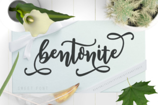 Bentonite Script: Elevate Your Brand Typeface