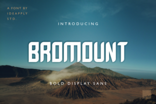 Bromount: A Sleek Sans Serif Font for Editorial Design