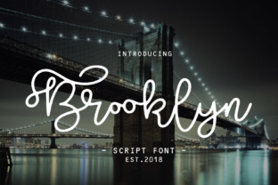 Brooklyn Script: A Modern Typeface for Digital Design