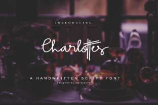 Charlottes: A Signature Script Font for Web Design