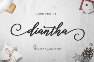 Diantha Script Font for Handmade Sellers