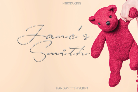Janes Smith Font for Modern Branding