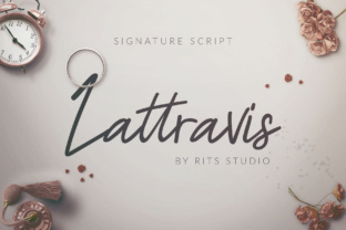 Lattravis Script: A Handwritten Typeface for Editorial Design