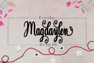 Magdaylen: The Handwritten Typeface for Clear Campaigns