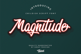 Magnitude Script Typeface for Elegant Branding