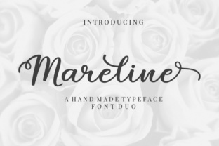 Mareline Duo Font for Crafters and Sellers