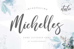 Michelles Script Font for Handmade Branding