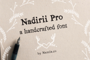 Nadirii Typeface Review for Campaign Design