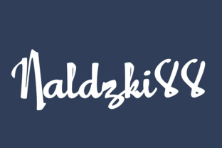 Naldzki88: A Bold Script Font for Standout Branding