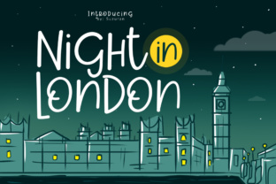 Night in London Typeface Review for Branding