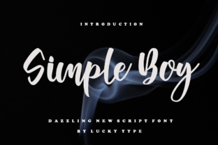 Simple Boy Font for Modern Digital Branding