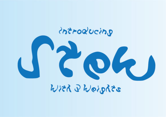 Stew Font: Bold Wavy Type for Makers