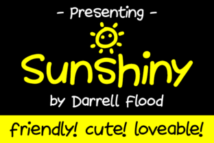 Sunshiny Font Review for Makers and Sellers