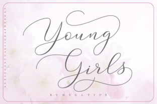 Young Girls Script: A Sweet Typeface for Branding
